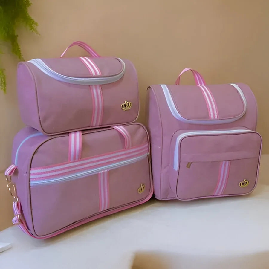 Kit Bolsas Maternidade Rosa