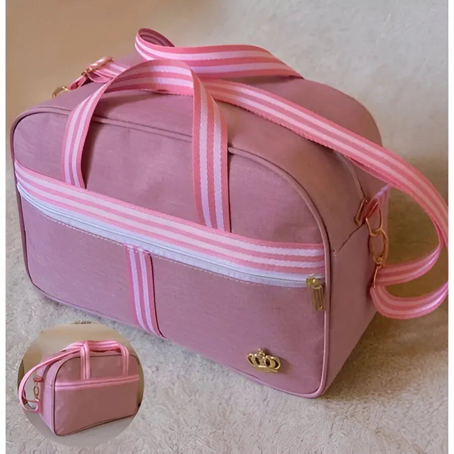 Kit Bolsas Maternidade Rosa