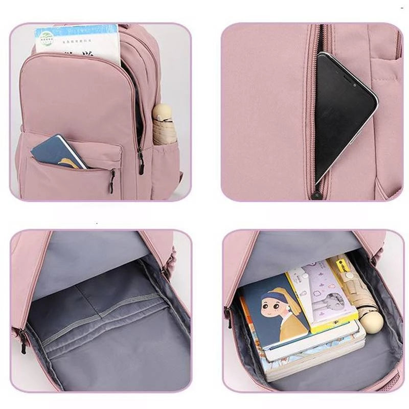 Mochila Infantil do Stich Rosa