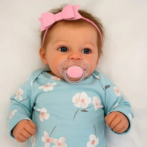Boneca Bebê Reborn Felicia Hiper-Realista 46cm
