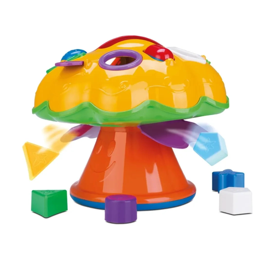 Brinquedo Educativo Cogumelo de Encaixar