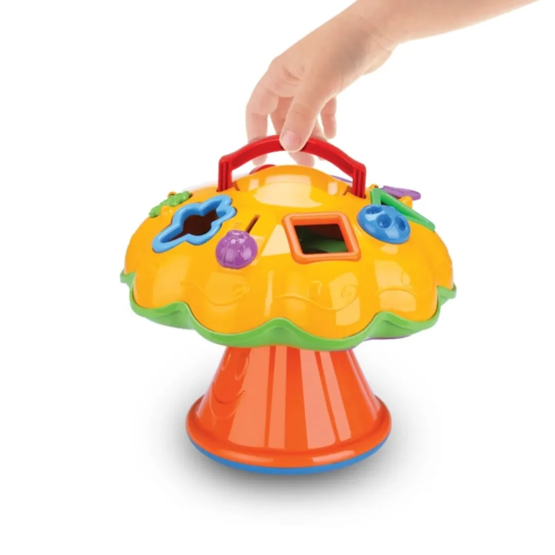 Brinquedo Educativo Cogumelo de Encaixar