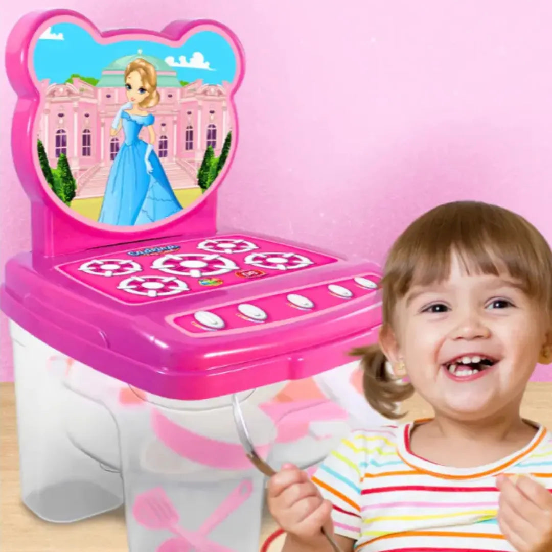 Cadeira Infantil Com Blocos de Montar