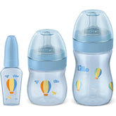 Kit Mamadeiras Lillo Azul