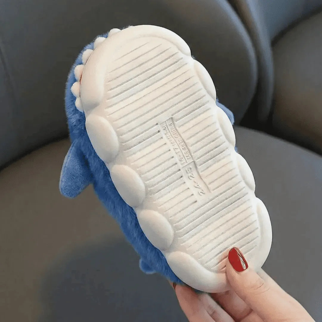 Pantufa Infantil Para Menino Tubarão Azul