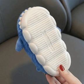 Pantufa Infantil Para Menino Tubarão Azul