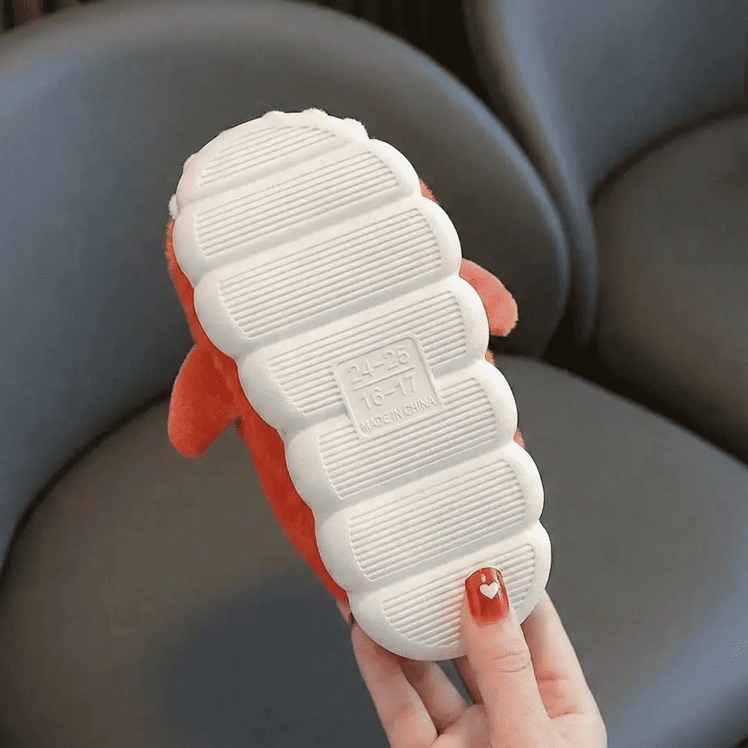 Pantufa Infantil Para Menino Tubarão Vermelho